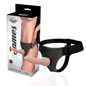 HARNESS ATTRACTION - ARNÉS JAMES 16 CM -O- 3.3 CM